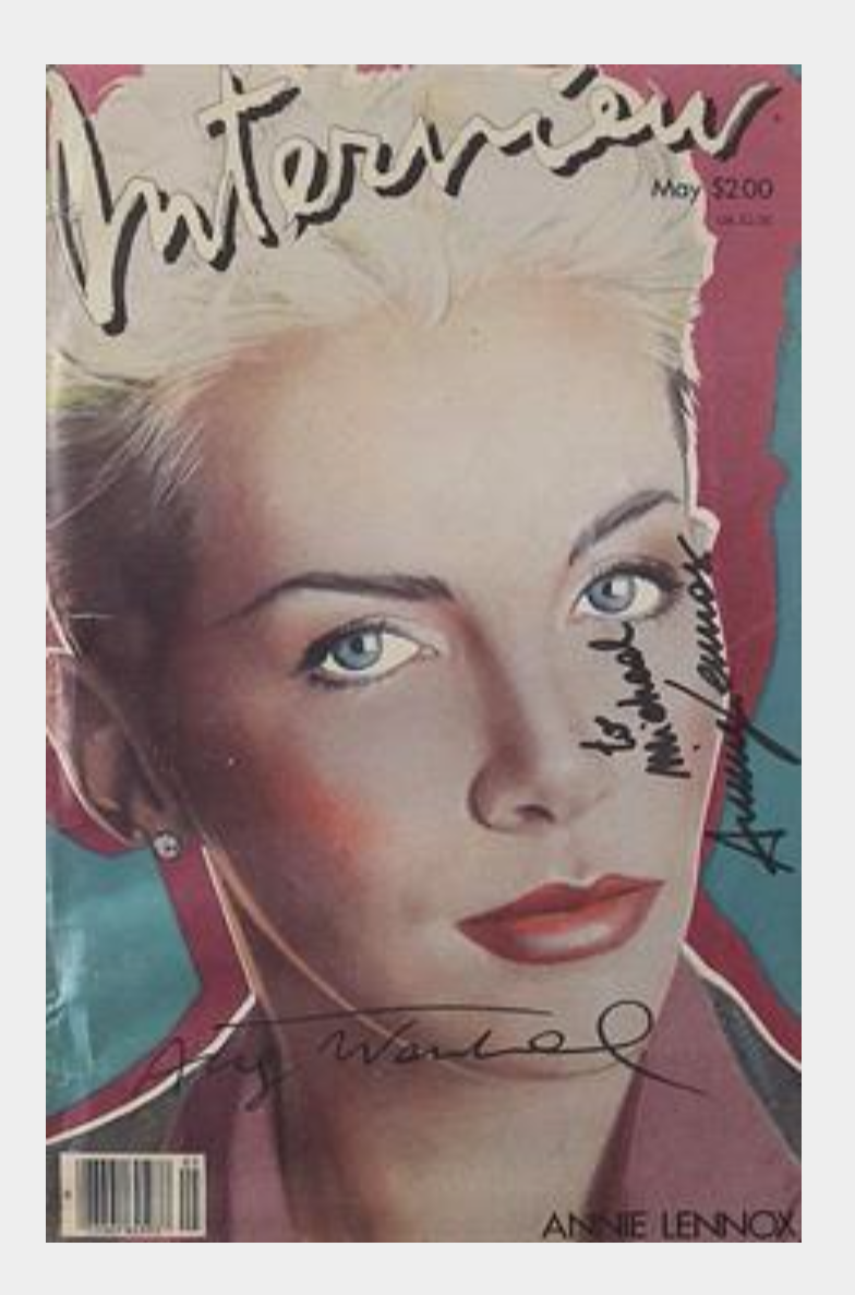 Interview Annie Lennox