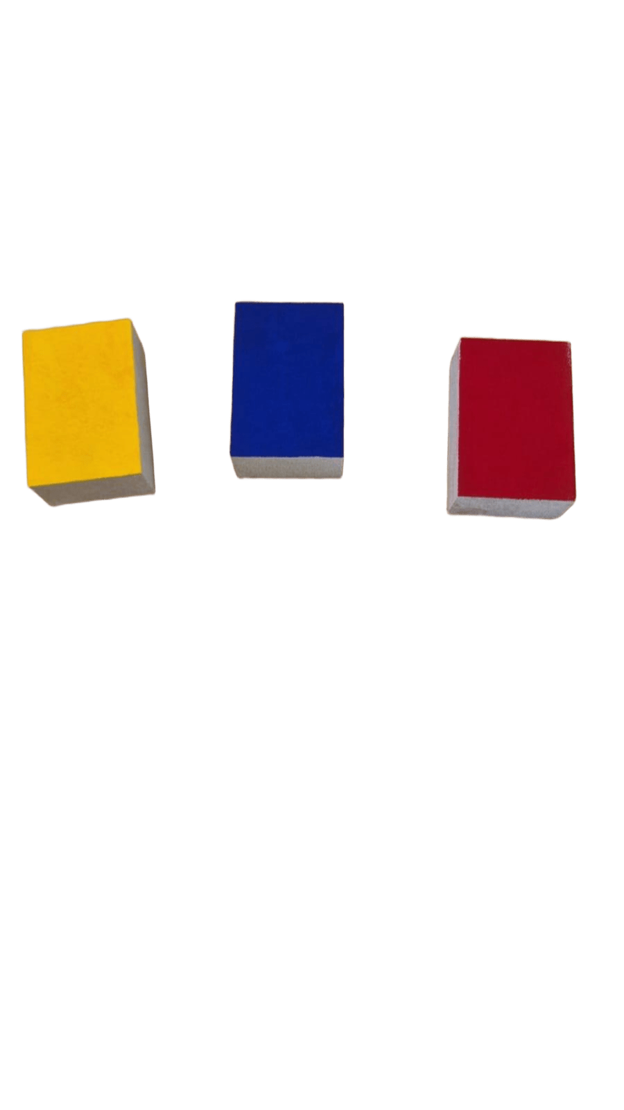 Trittico Giallo - Blu - Rosso